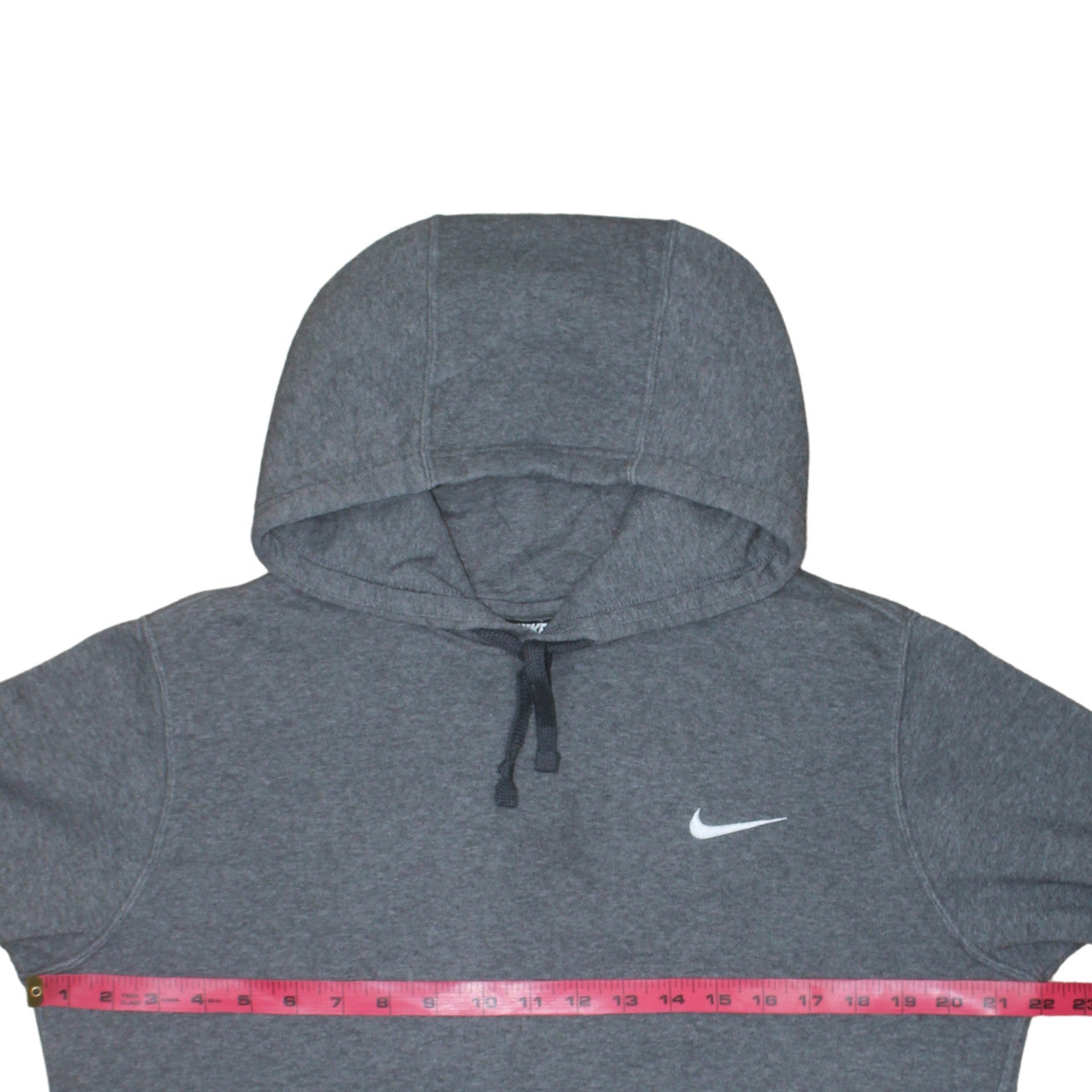 Nike Men's Grey Pullover Hoodie Small Fleece Regular Fit