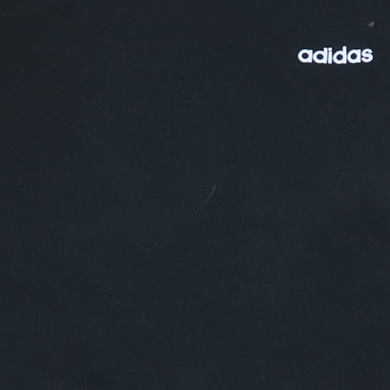 Adidas Men's Black XL Pullover Crew Neck Sweatshirt with Stripe Logo