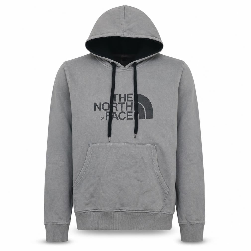 The North Face Men's Grey Medium Pullover Hoodie Sweatshirt