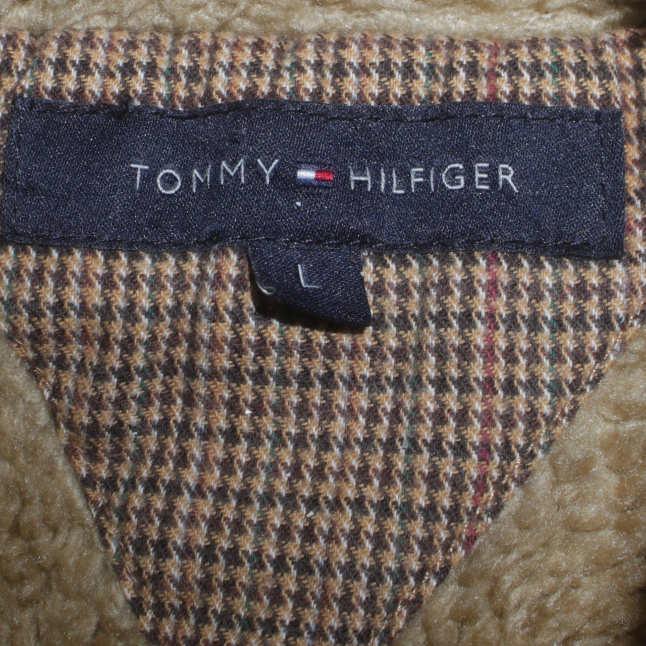 Tommy Hilfiger Men's Blue Full Zip Fleece Lined Hoodie Size L