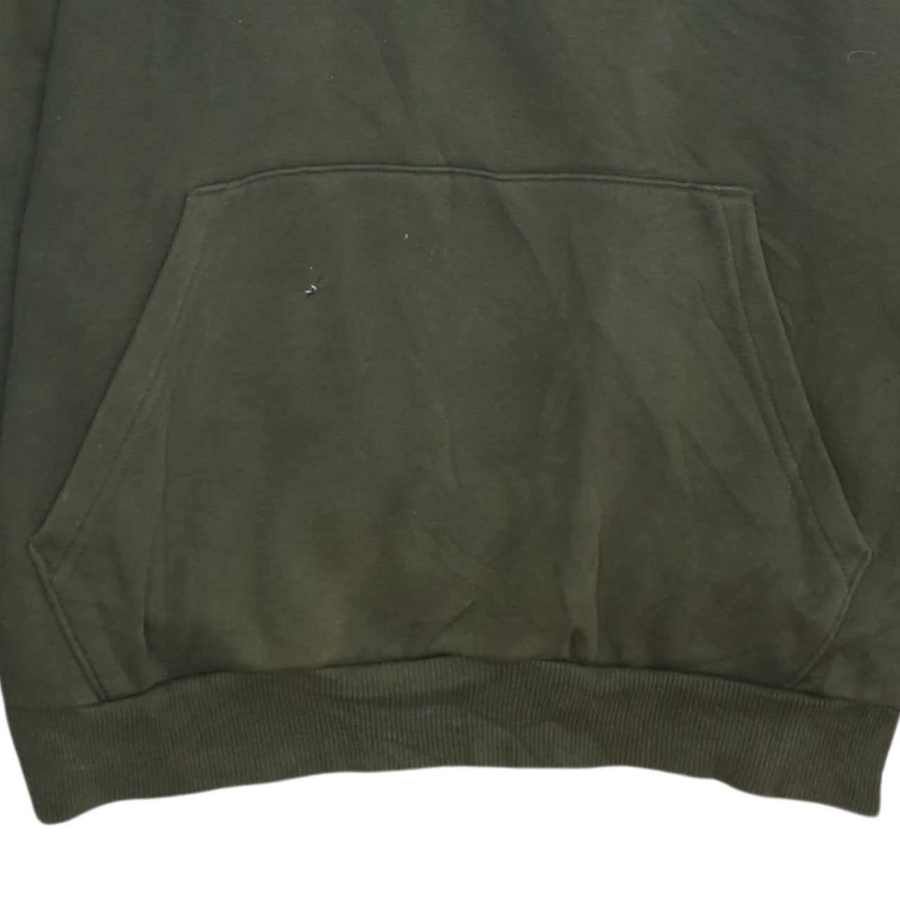 Puma Men's Green Pullover Hoodie Small Logo Sports Fleece