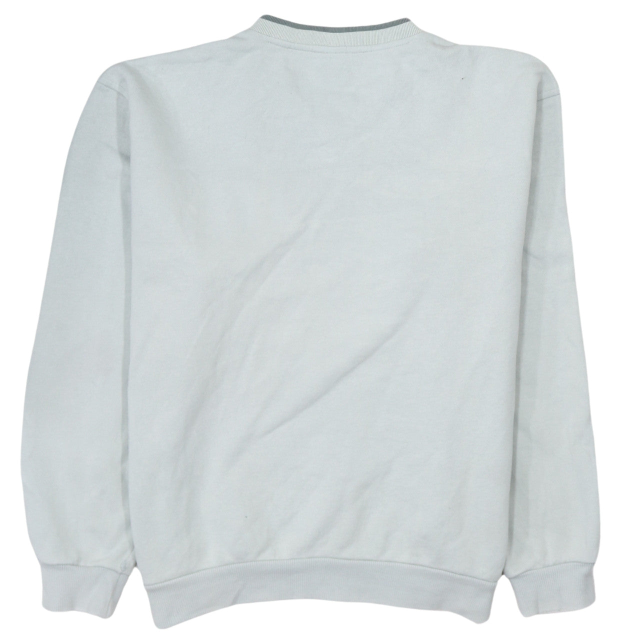 Fila Men's Grey V-Neck Pullover Sweatshirt M Classic Sportswear