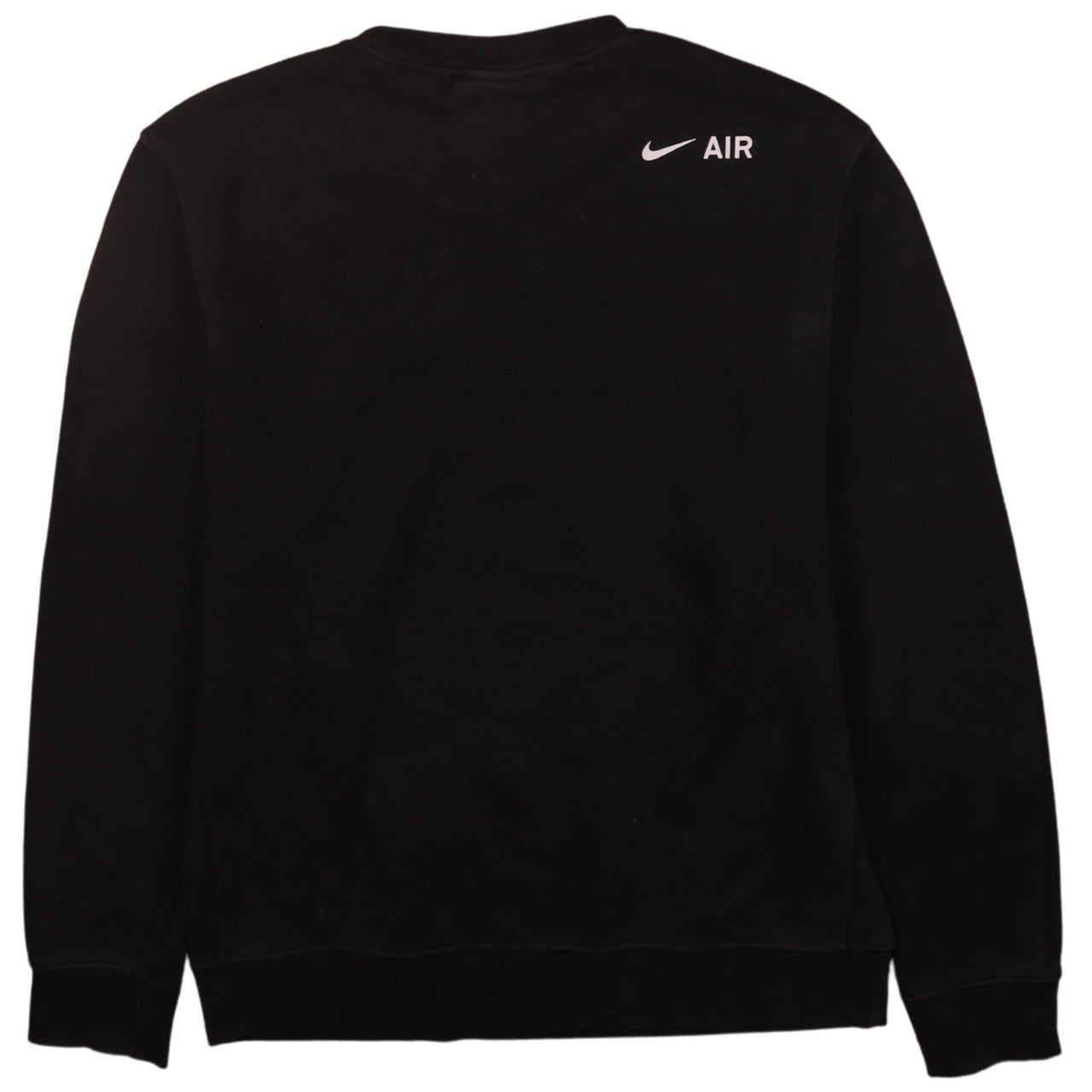 Nike Men Black Small Air Pullover Sweatshirt Crew Neck