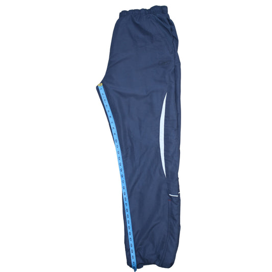 Reebok Men's Blue Jogger Trousers 2XS Elastic Waist Reflective Sports Pants
