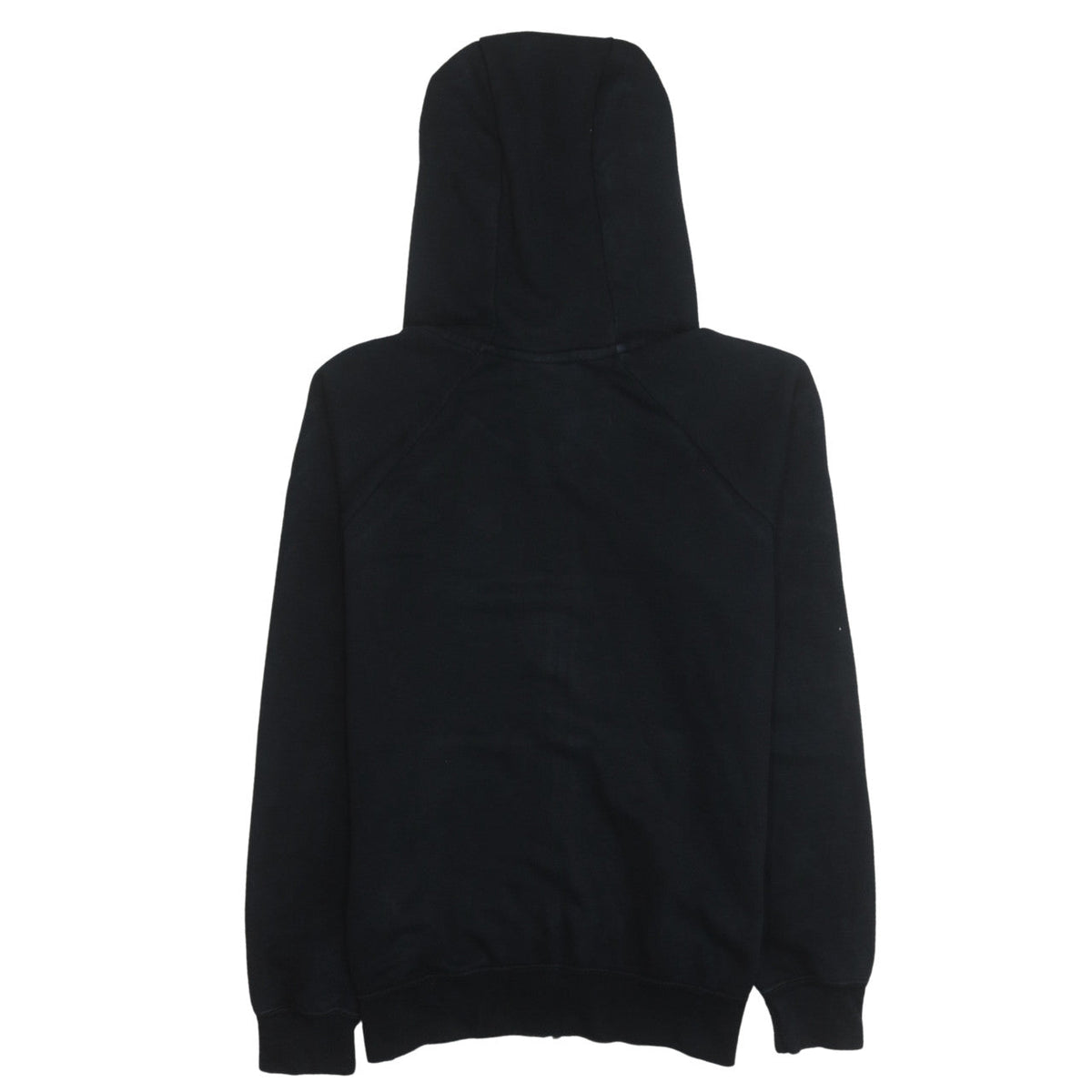 Brand and care label for Nike Men's Black XS Full Zip Hoodie Sweatshirt Logo Fleece