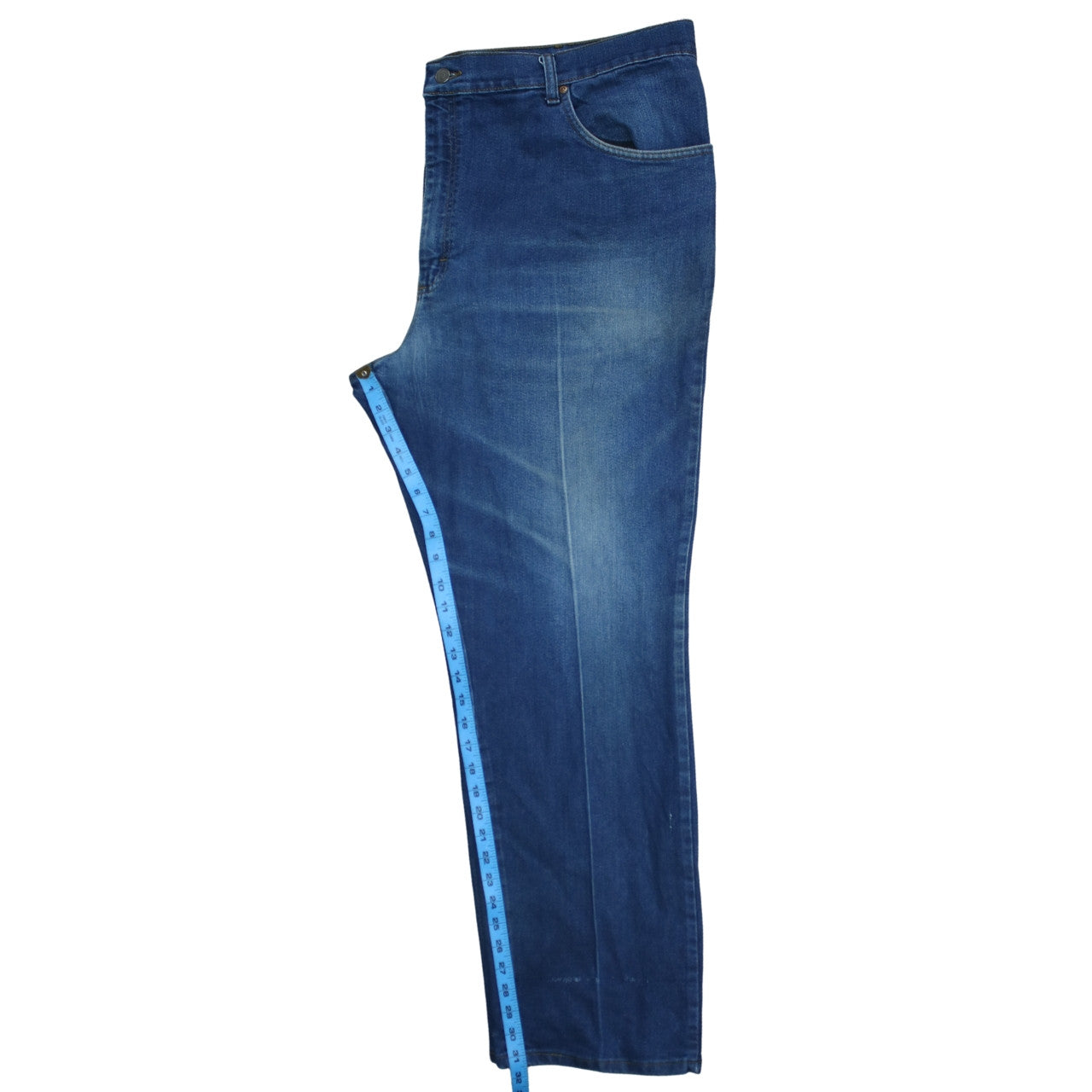 Lee Men’s Blue Regular Fit Straight Jeans 46x32 Denim
