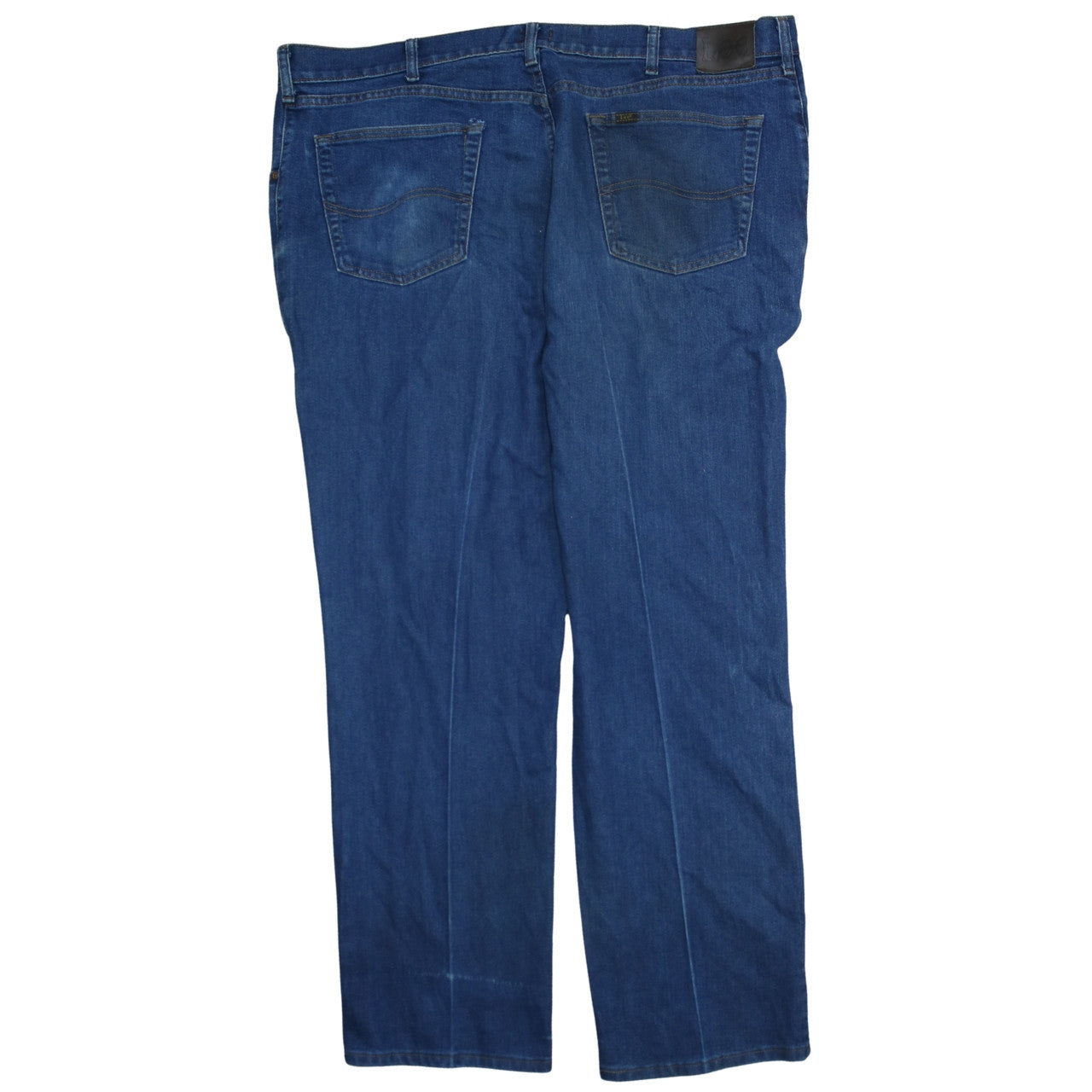 Lee Men’s Blue Regular Fit Straight Jeans 46x32 Denim