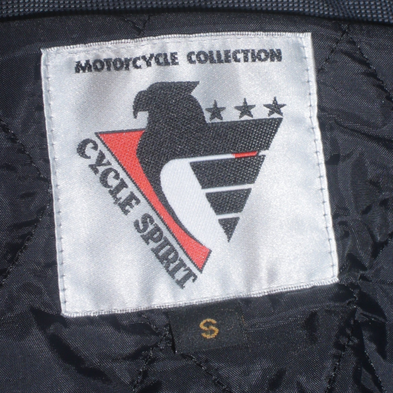 Cycle Spirit Men's Black S Waterproof Motorcycle Jacket