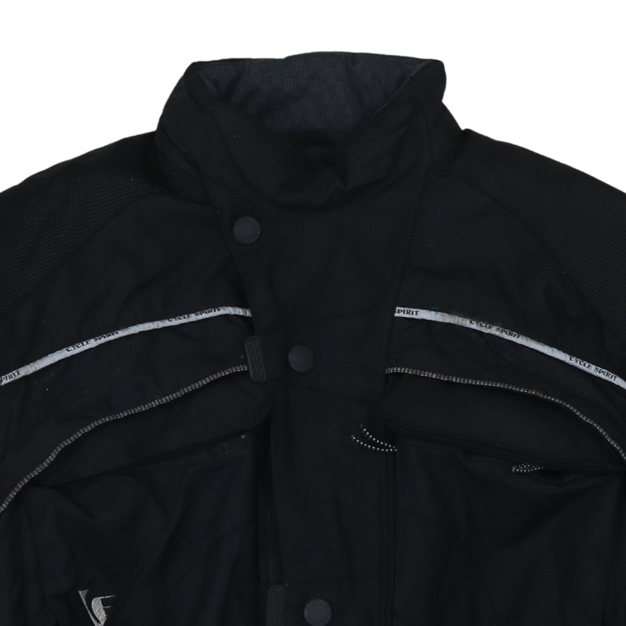 Cycle Spirit Men's Black S Waterproof Motorcycle Jacket