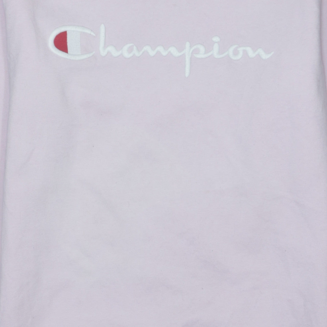 Champion Women's Pink Crew Neck Pullover Sweatshirt Large
