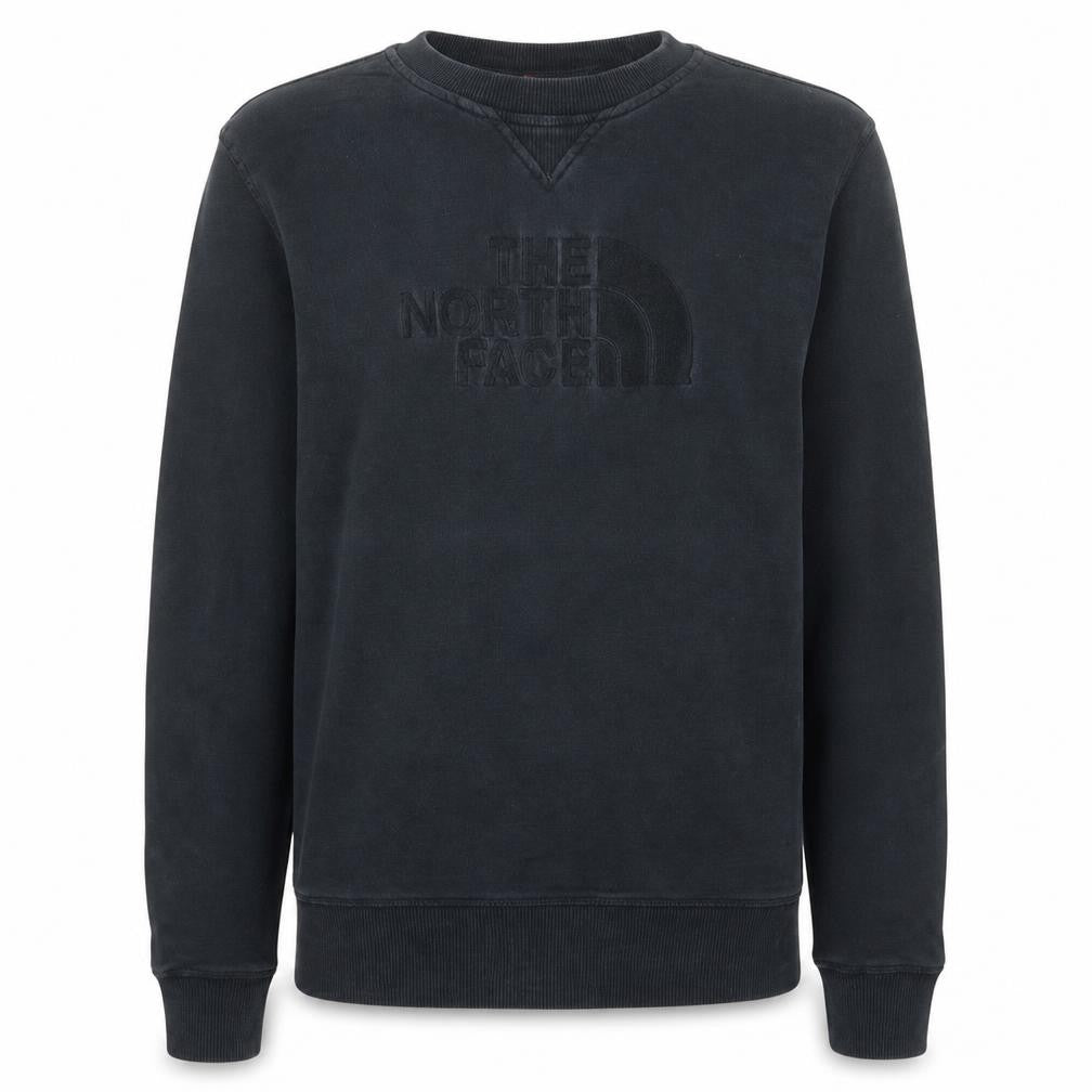 Front view of The North Face Men’s Black Pullover Sweatshirt M Regular Fit Logo