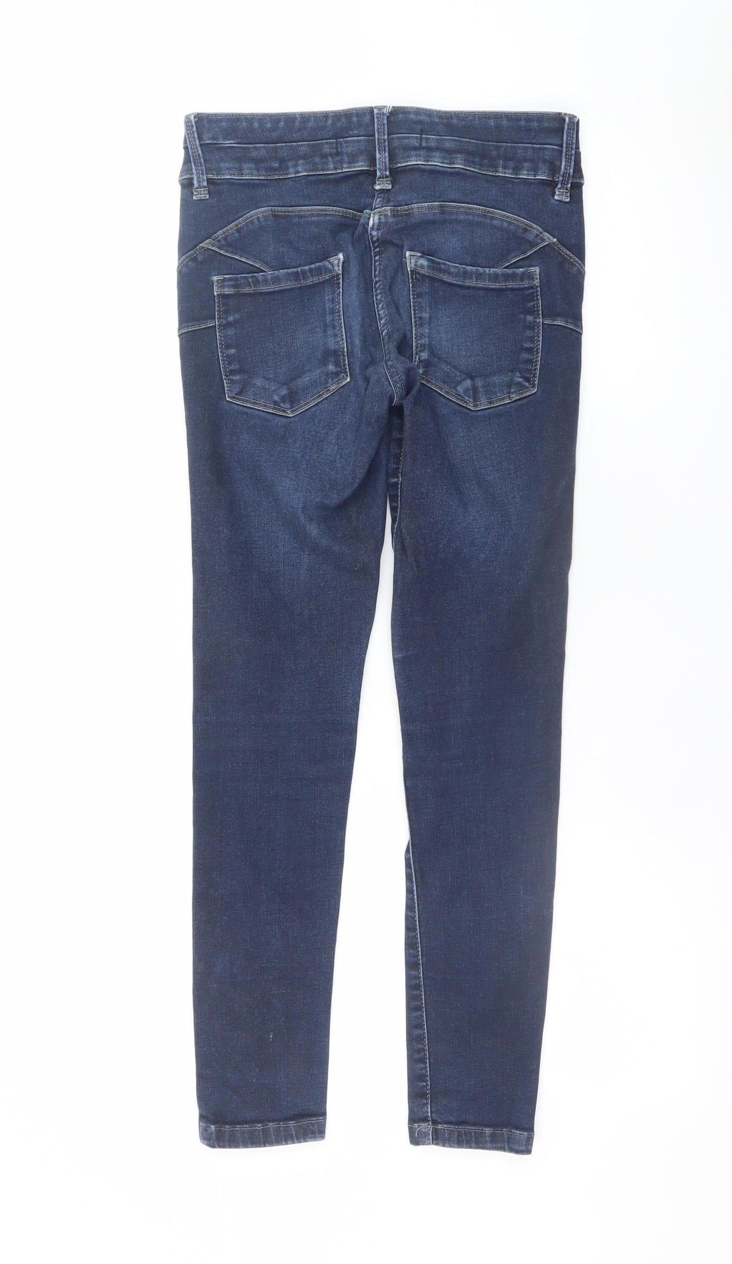 Next Women's Blue Petite Size 8 Skinny Denim Jeans