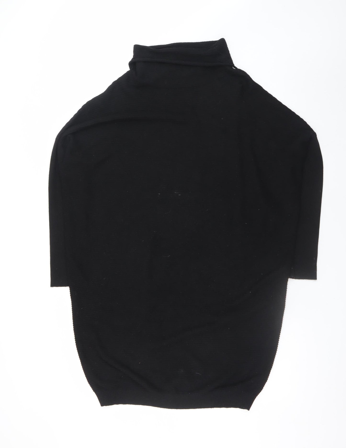 Phase Eight Women’s Black Roll Neck Knit Bodycon Dress M