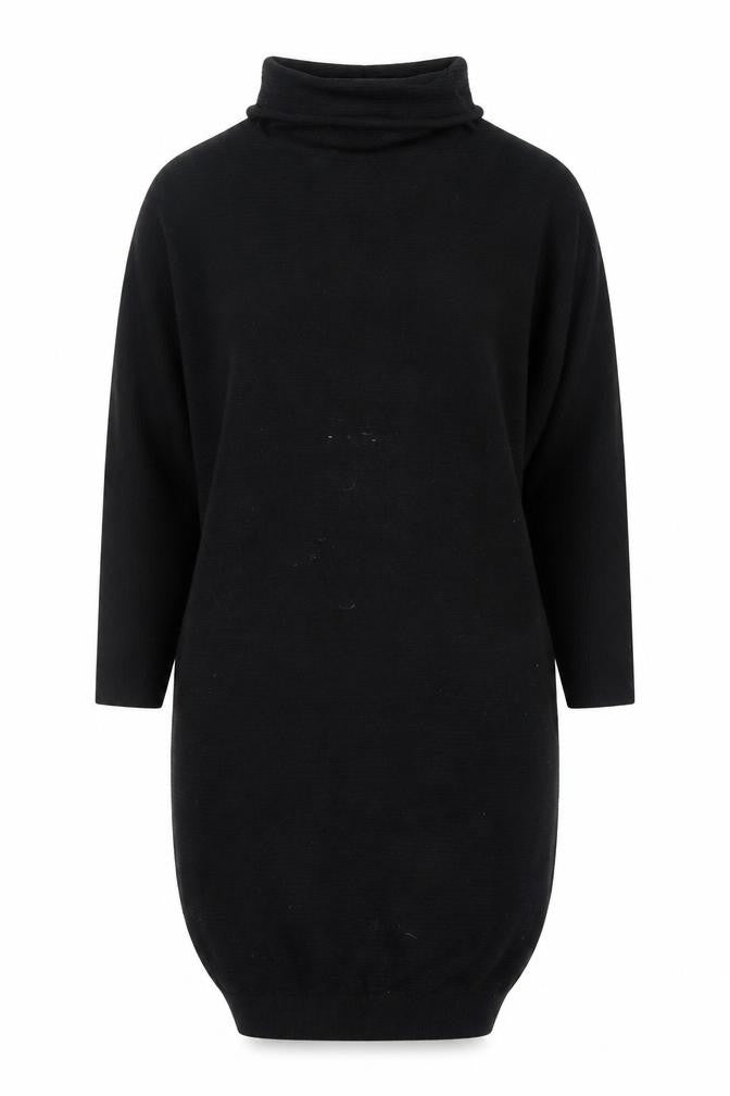 Phase Eight Women’s Black Roll Neck Knit Bodycon Dress M
