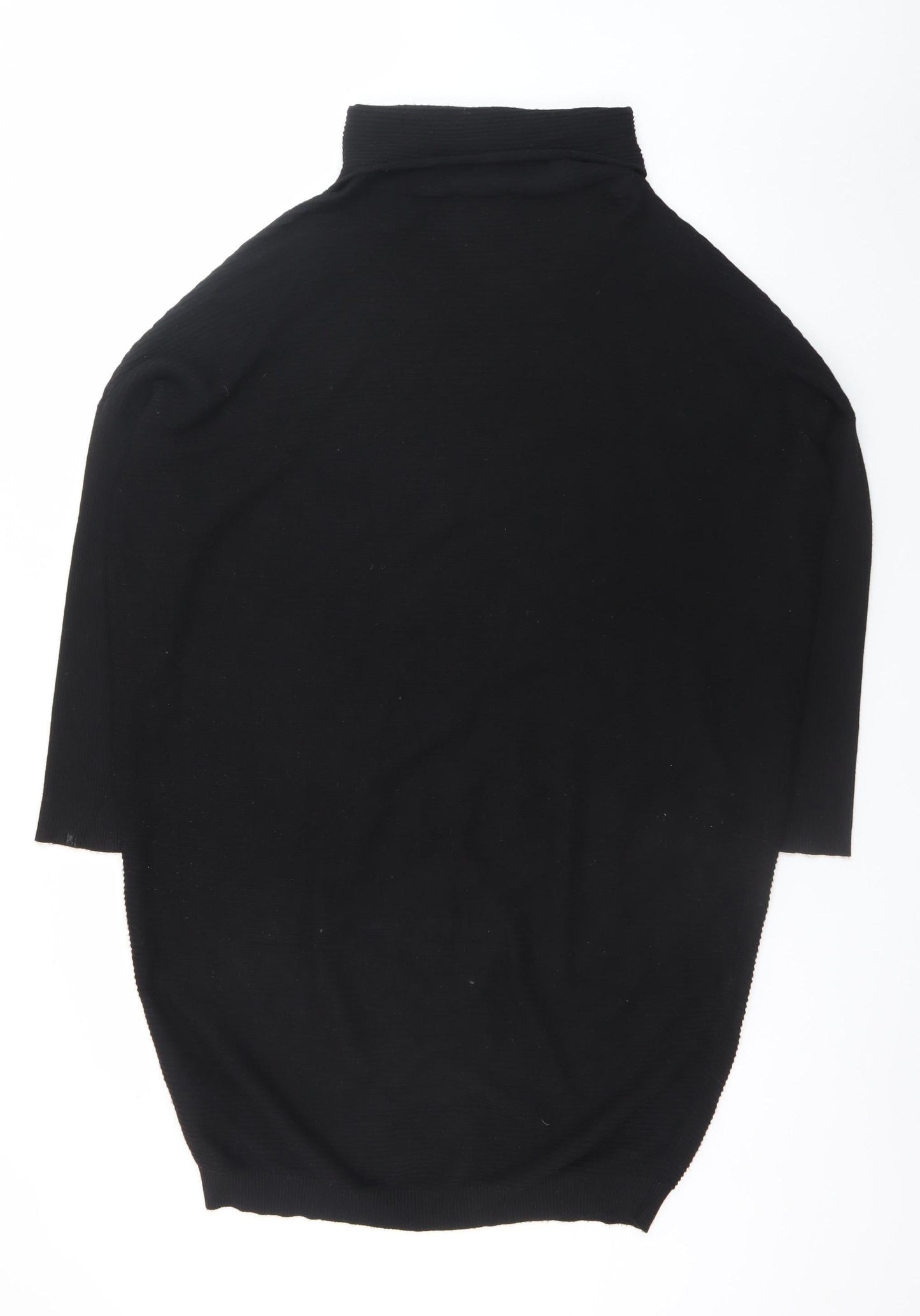 Phase Eight Women’s Black Roll Neck Knit Bodycon Dress M