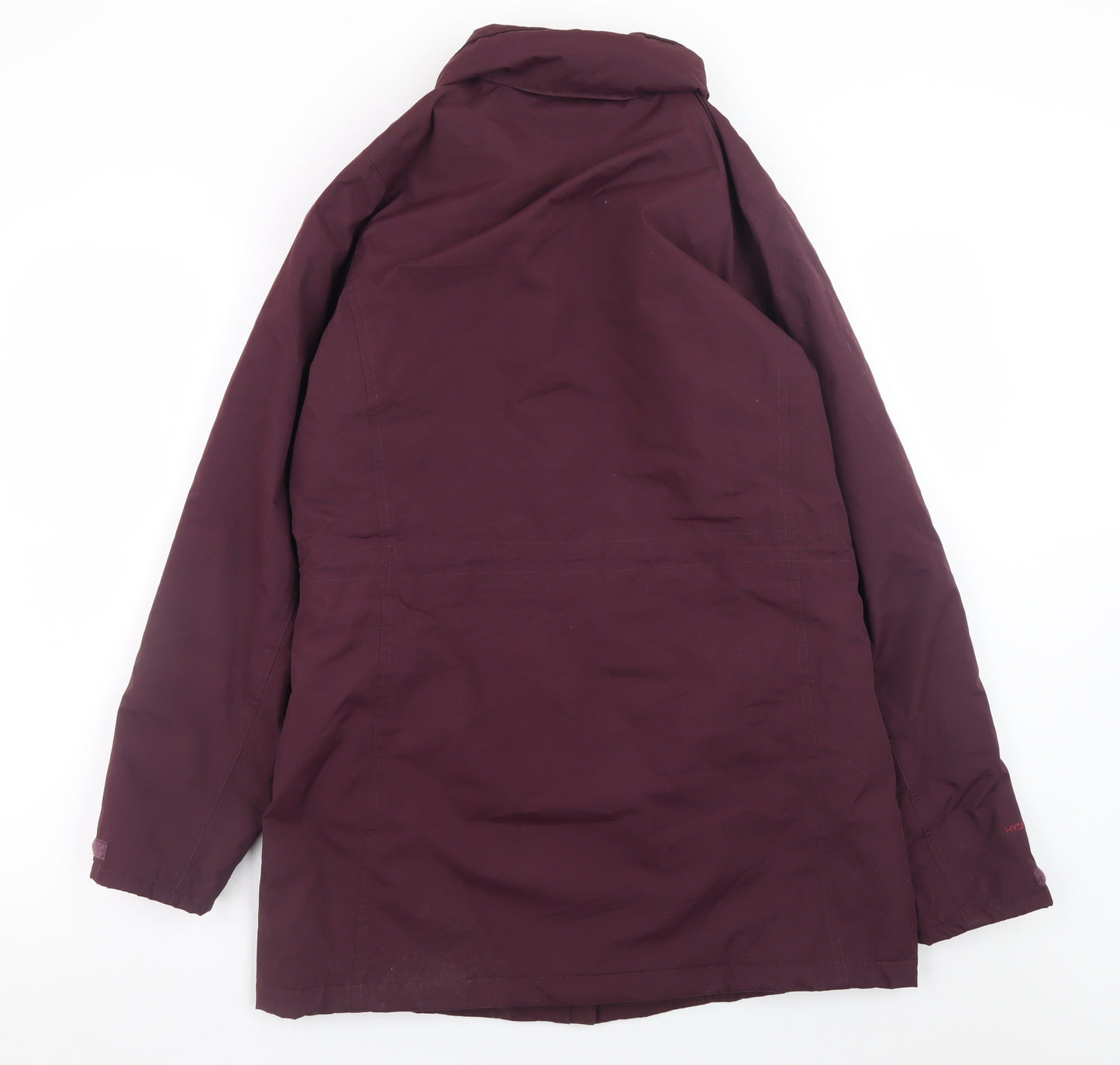 Regatta Womens Purple Waterproof Parka Coat Size 14