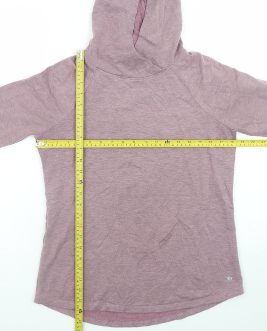 Layer 8 Men’s Purple Pullover Hoodie Size S Regular Fit Lightweight