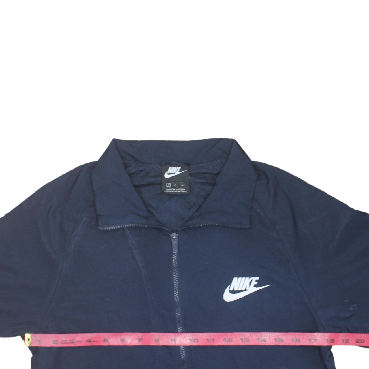 Nike Men's Blue Small Lightweight Full Zip Windbreaker Jacket