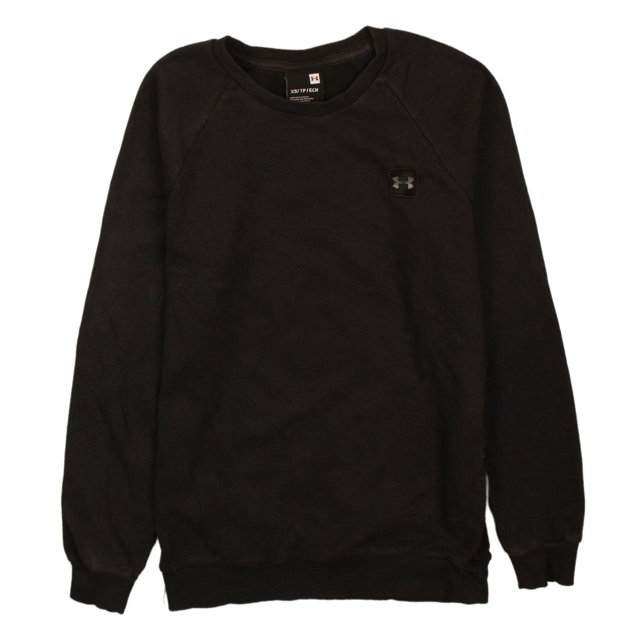 Under Armour Women's Black XS Pullover Sweatshirt Crew Neck