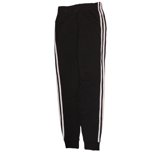 Adidas Womens Black XS Sweatpants Tapered Fit Joggers