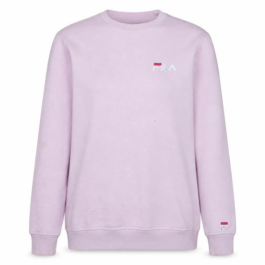 Fila Womens Pink Crew Neck Pullover Sweatshirt Size S