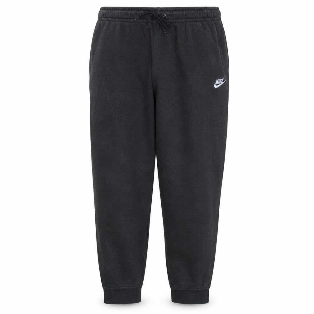 Front view of Nike Men's Black Jogger Sweatpants Small Tapered Fit