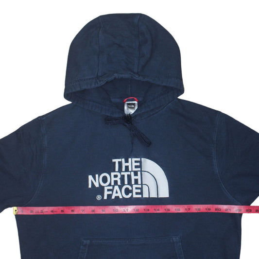 The North Face Men's Blue Pullover Hoodie Size L Outdoor Cotton