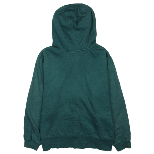 Champion Men’s Green Full Zip Hoodie 2XL Regular Fit Fleece