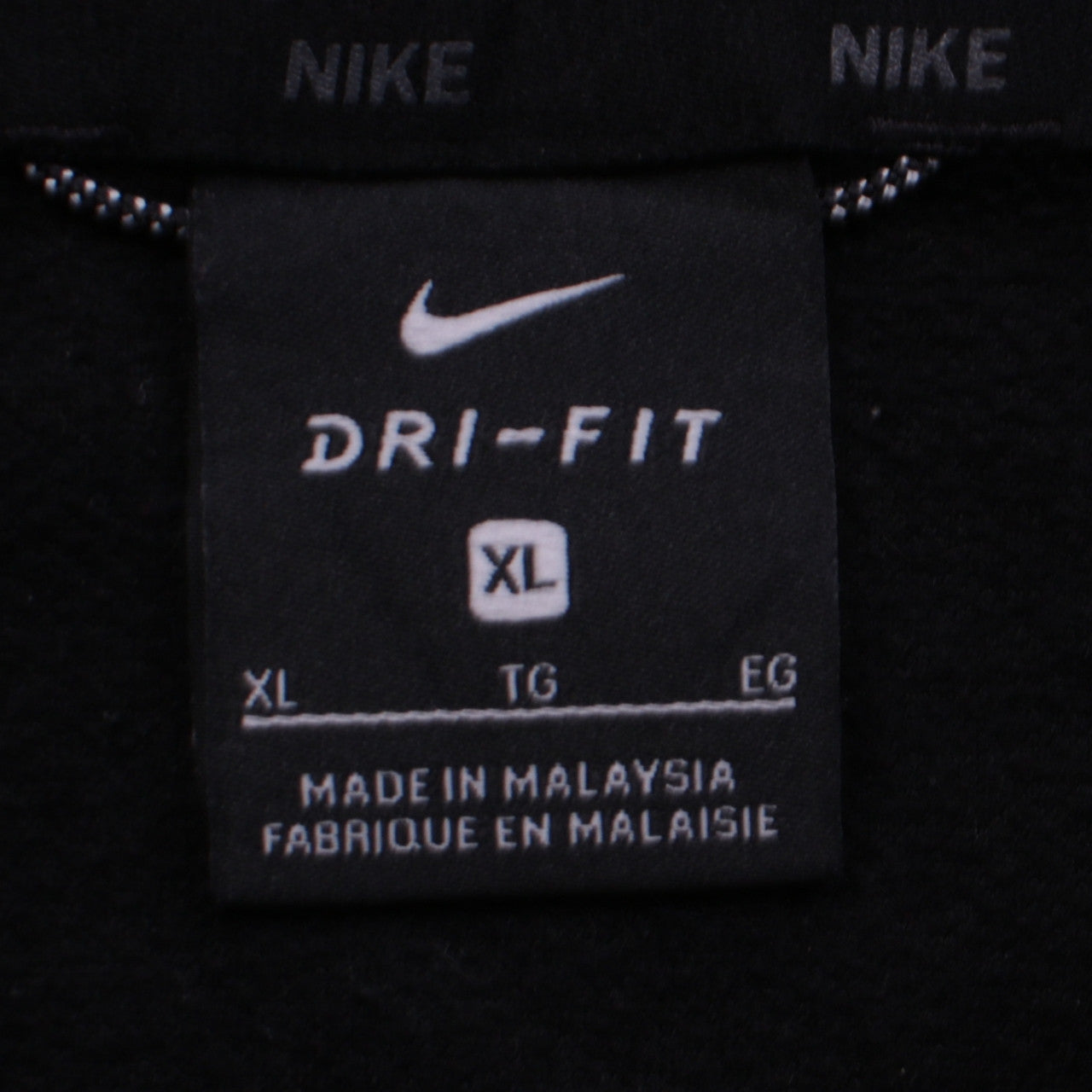 Nike Boys Black Dri-FIT Hooded Pullover Sweatshirt XL