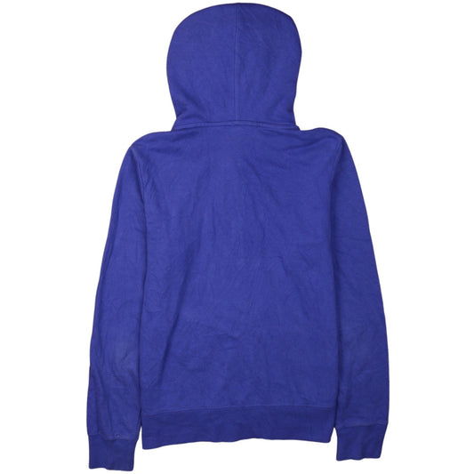 The North Face Womens Blue Pink Full Zip Hoodie Size M