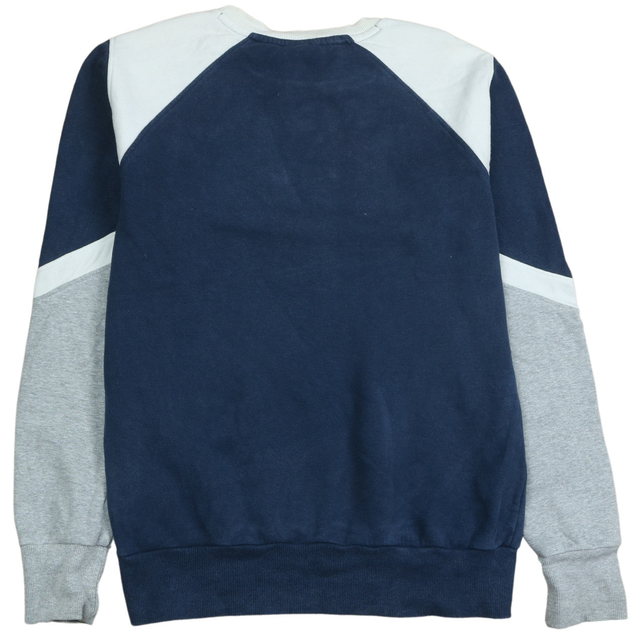 Ellesse Womens Blue Colourblock Logo Sweatshirt Size 10