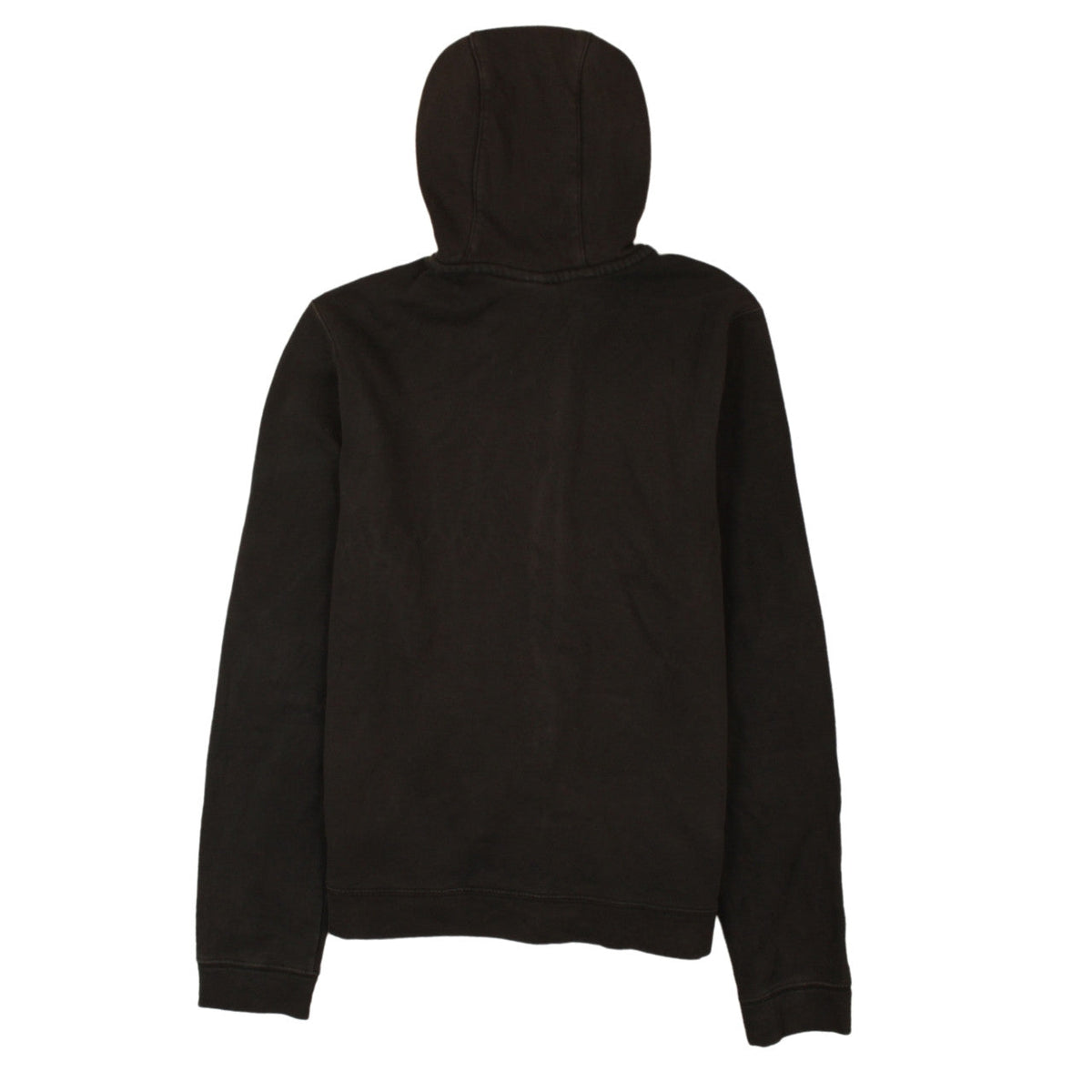 Back view of Nike boys’ black xl full zip hoodie fleece sweatshirt 158-170cm