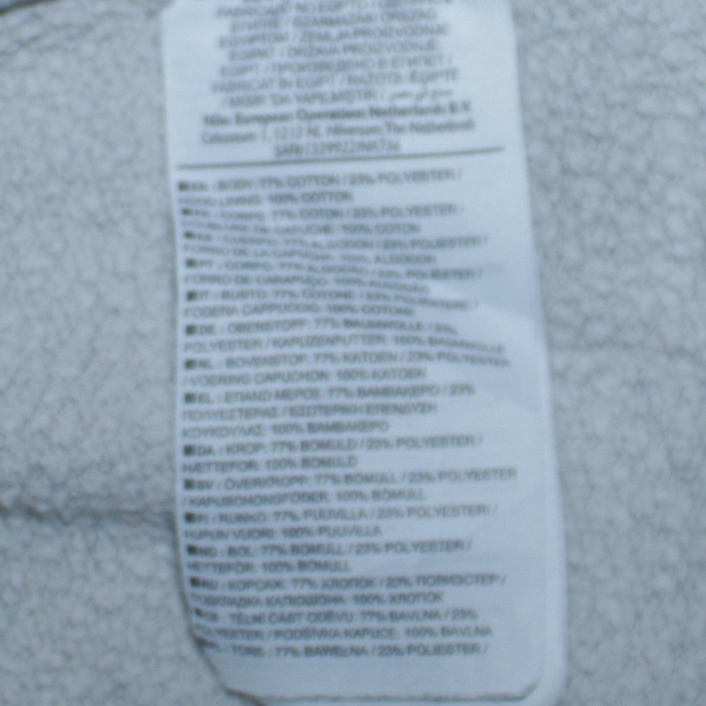 Nike Men's Grey Full Zip Hoodie M Regular Fit Sweatshirt