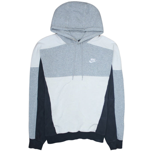 Nike Men’s Grey Pullover Hoodie Small Regular Fit Sportswear