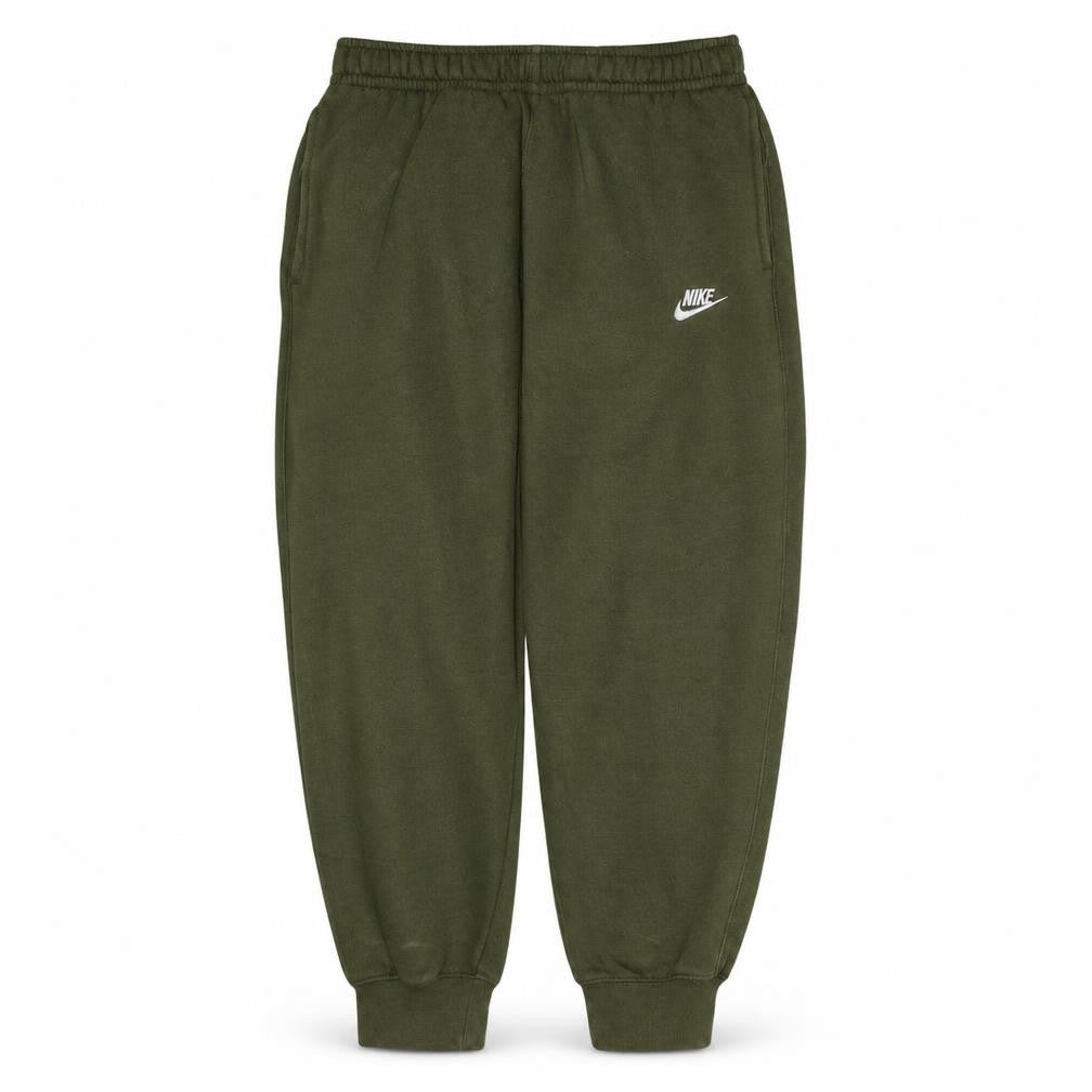 Front view of Nike Men's Green Jogger Sweatpants Small Regular Fit