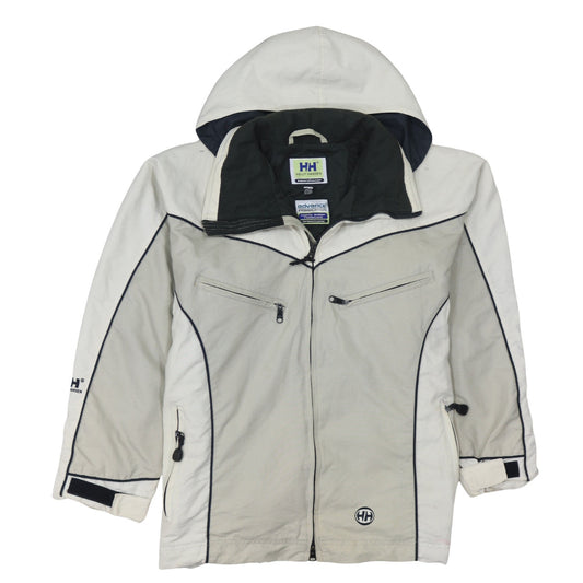 Helly Hansen Men's Beige Water Resistant Hooded Parka Jacket M