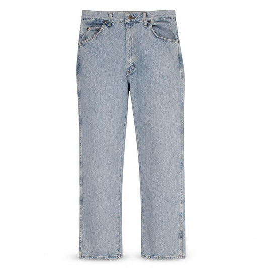 Wrangler Men's Blue Light Wash Straight Denim Jeans 36x32