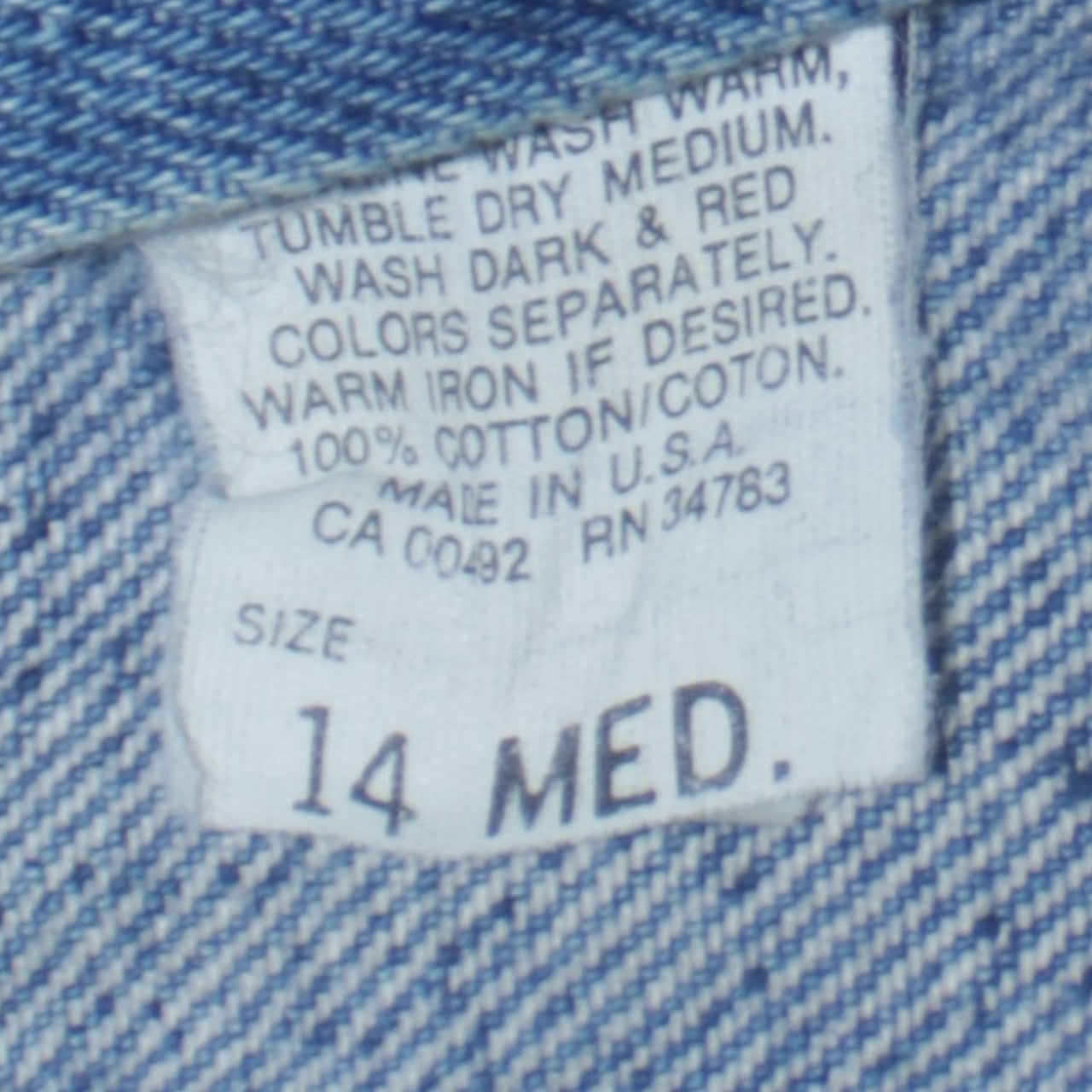 Lee Womens Blue High Rise Mom Jeans Size 14 Vintage 90s Denim