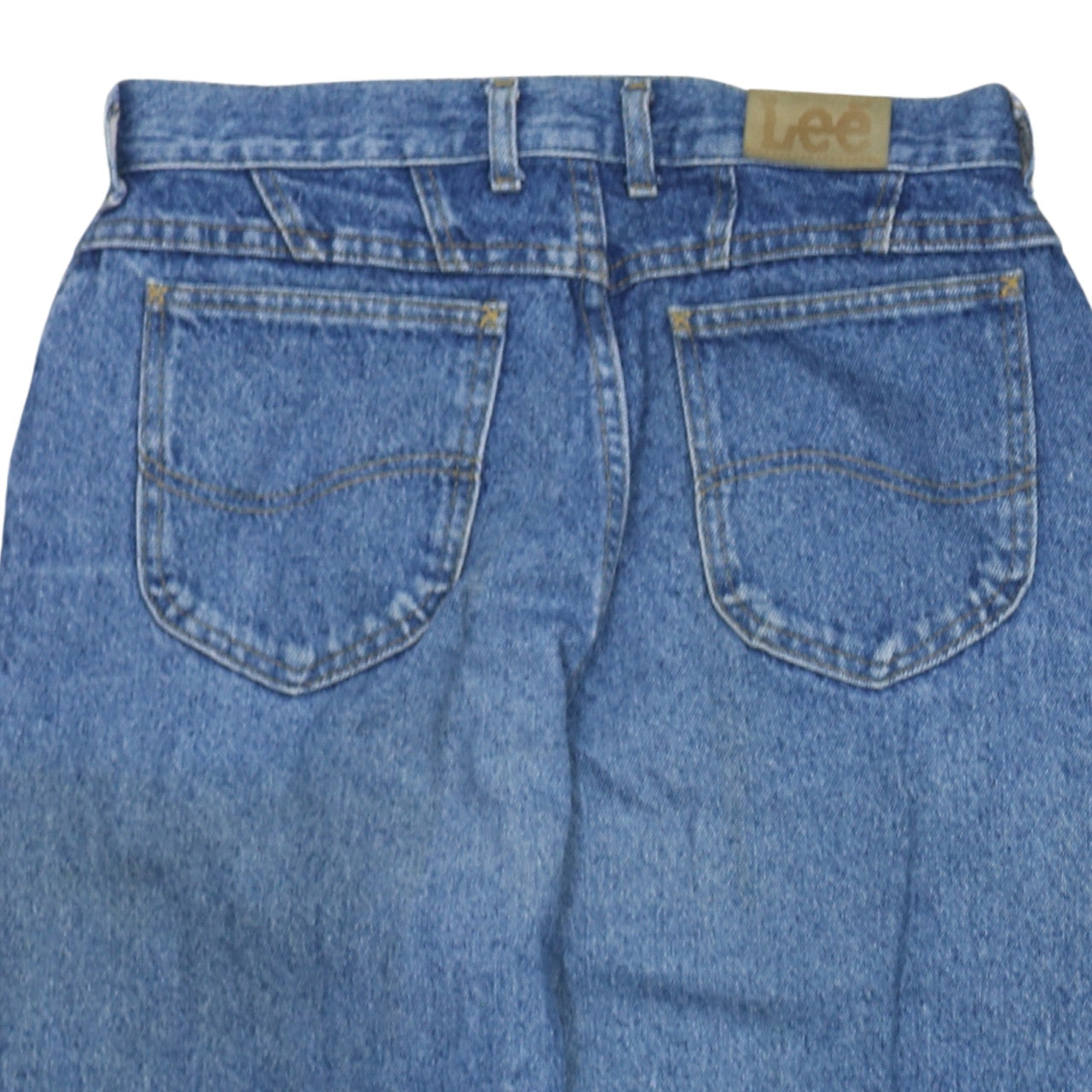 Lee Womens Blue High Rise Mom Jeans Size 14 Vintage 90s Denim