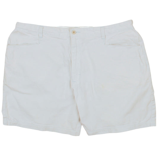 Lee Women's White Chino Shorts Size 18 Cotton Blend