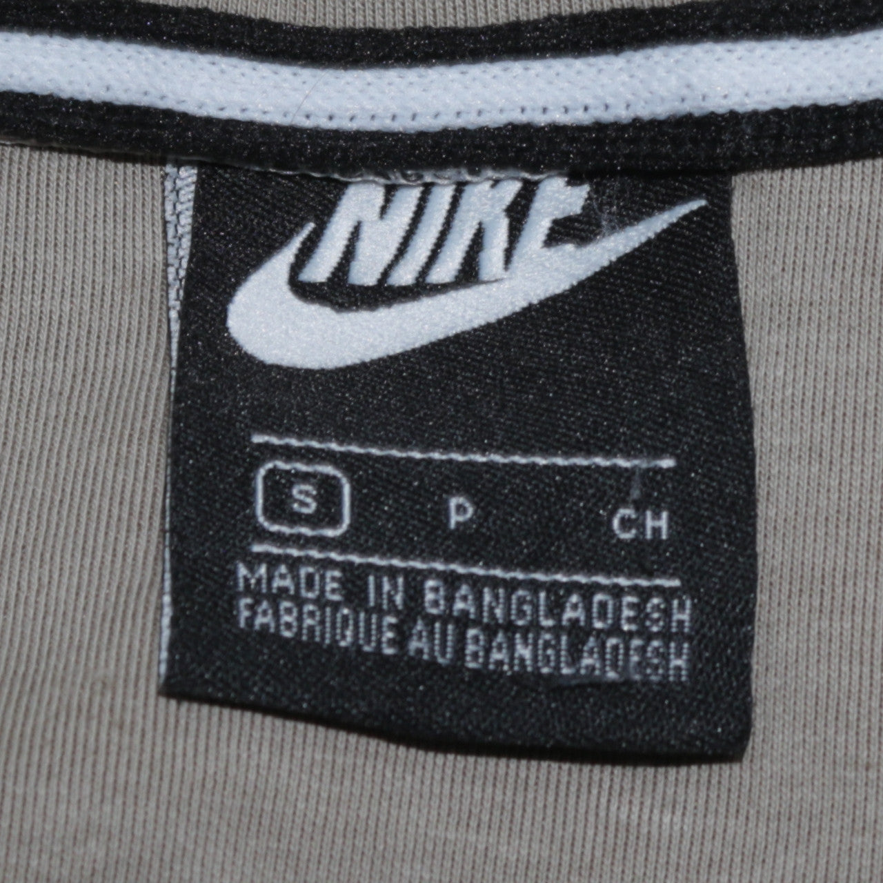 Nike Men's Grey Full Zip Hoodie Small Regular Fit