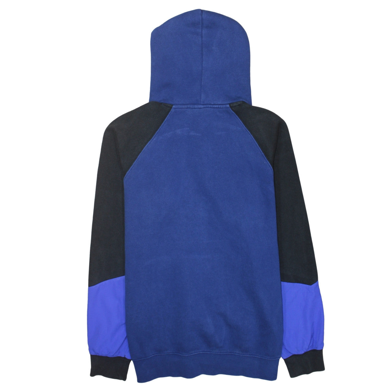Adidas Men's Blue Pullover Hoodie Medium Fleece Sweatshirt