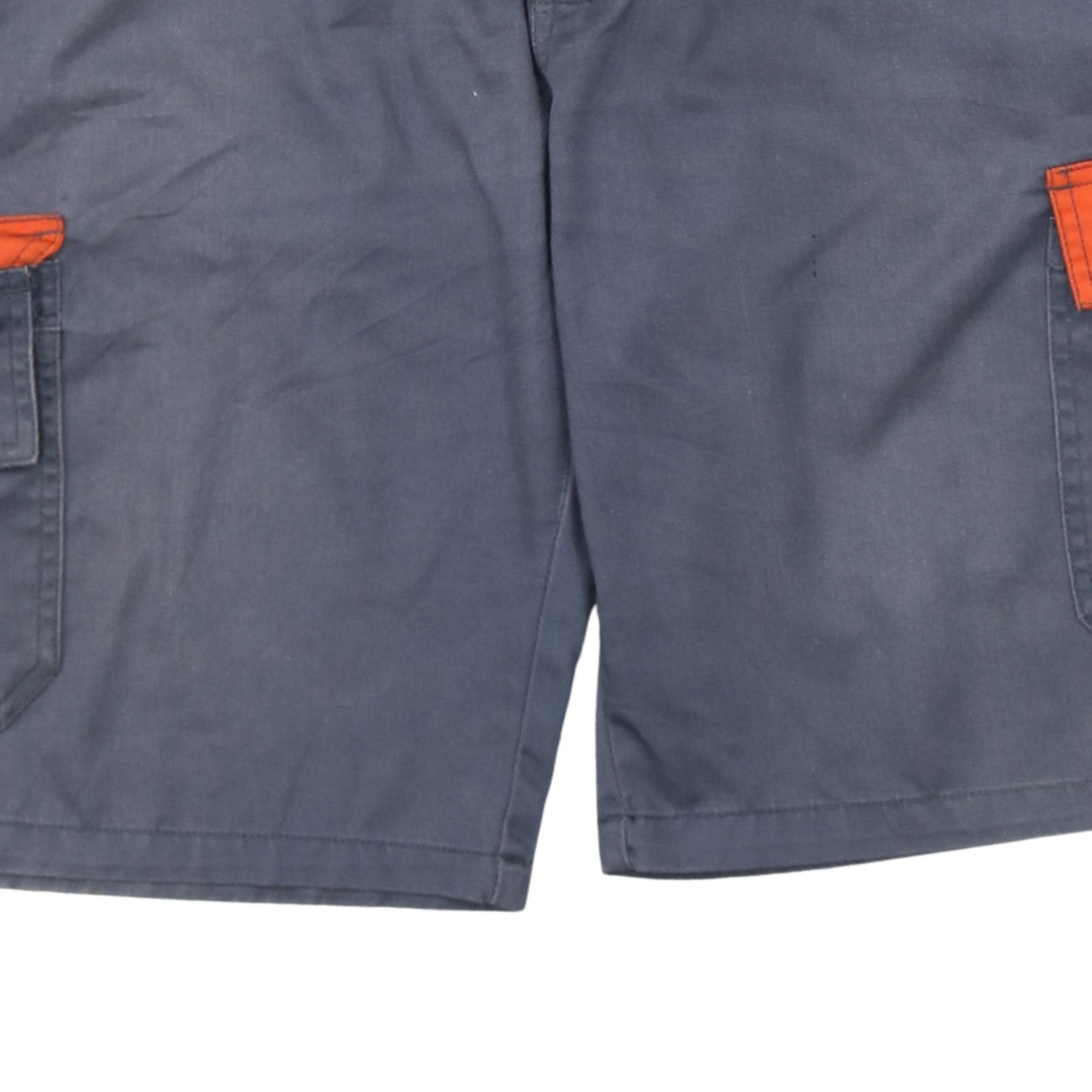 Dickies Men's Blue & Orange Cargo Workwear Shorts Size 34