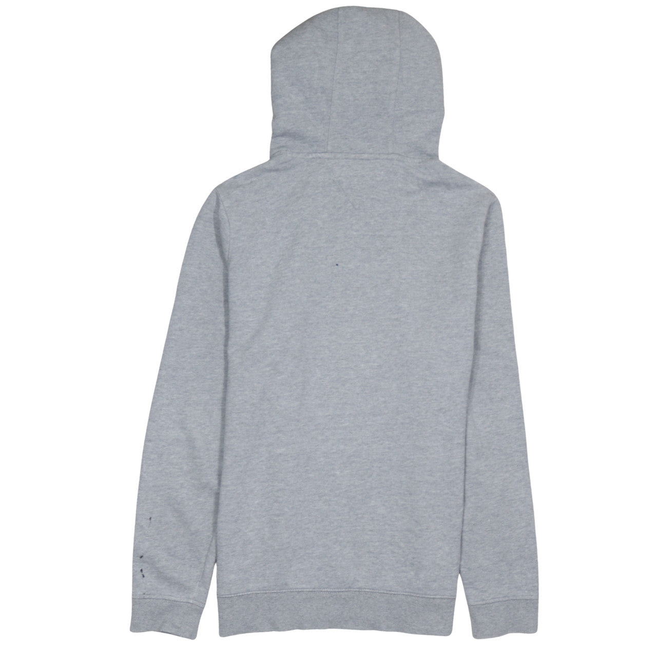 Tommy Hilfiger Men’s Grey Pullover Hoodie L Logo Graphic Sweatshirt