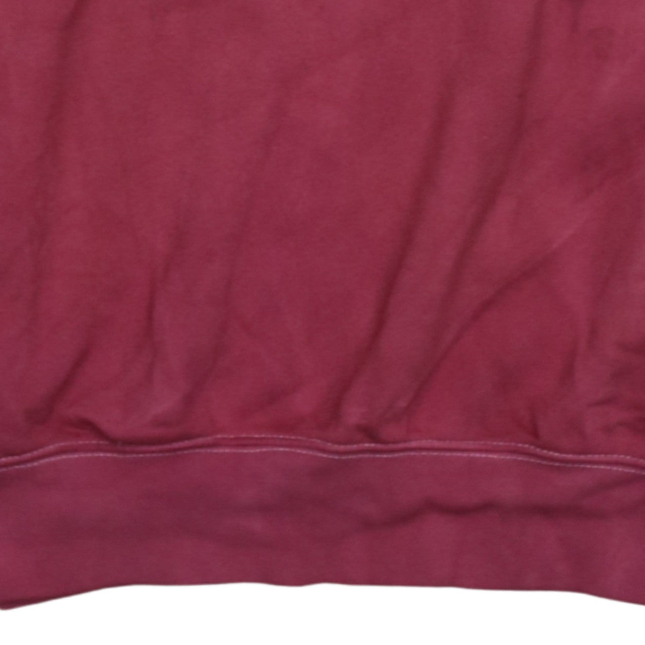 Nike Womens Burgundy XS Pullover Crew Neck Sweatshirt Cotton Blend