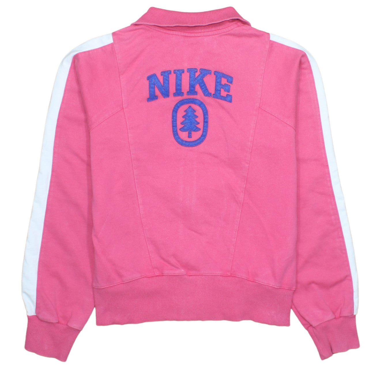 Nike Girls Pink Track Jacket XL 13-15 Years Full Zip Sportswear Top