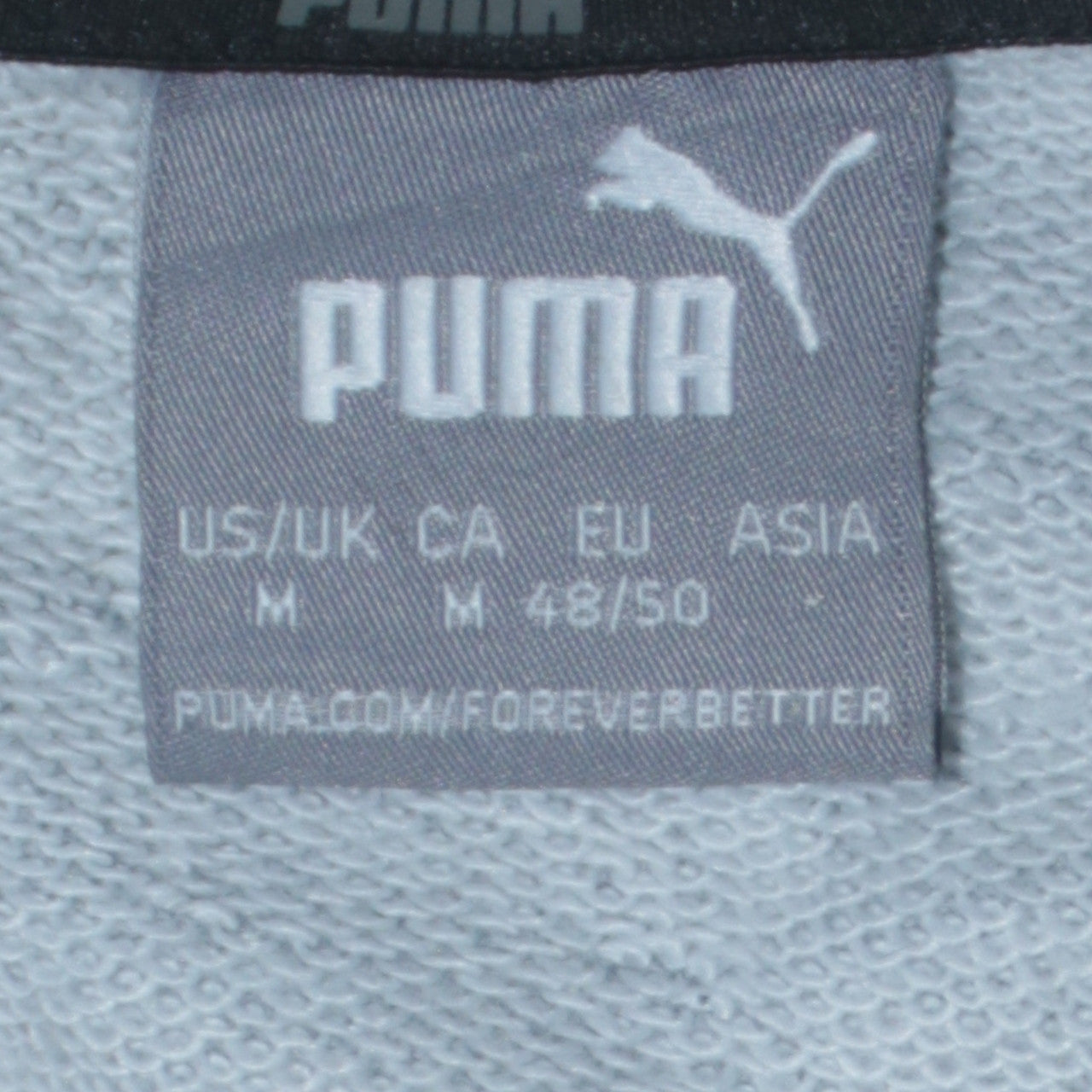 Puma Men's Grey Crew Neck Pullover Sweatshirt Size M Sportswear