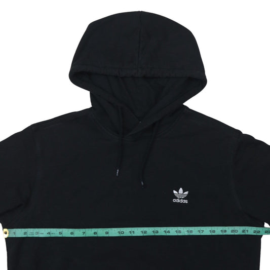 Adidas Men’s Black Pullover Hoodie Size L Sports Fleece