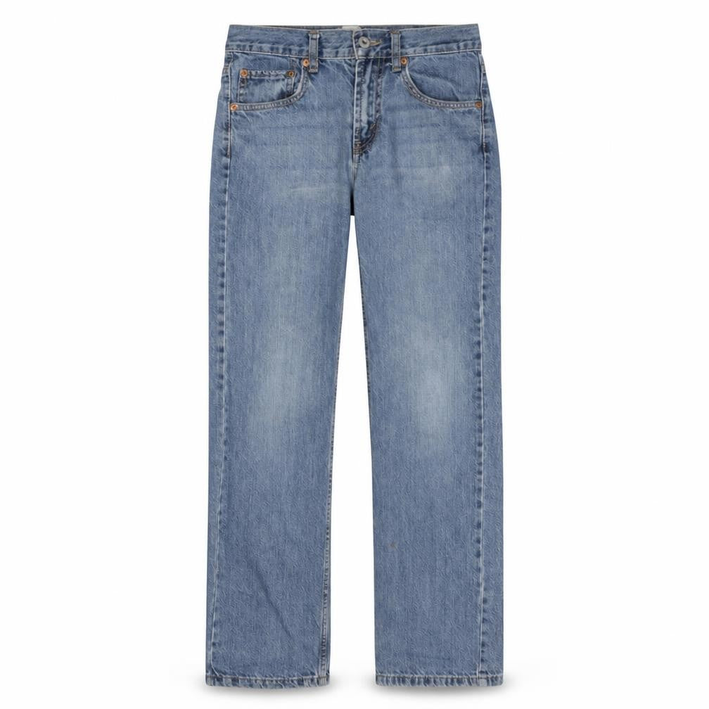 Levi's Boys Blue 550 Relaxed Fit Denim Jeans Size 12 Years Straight Leg