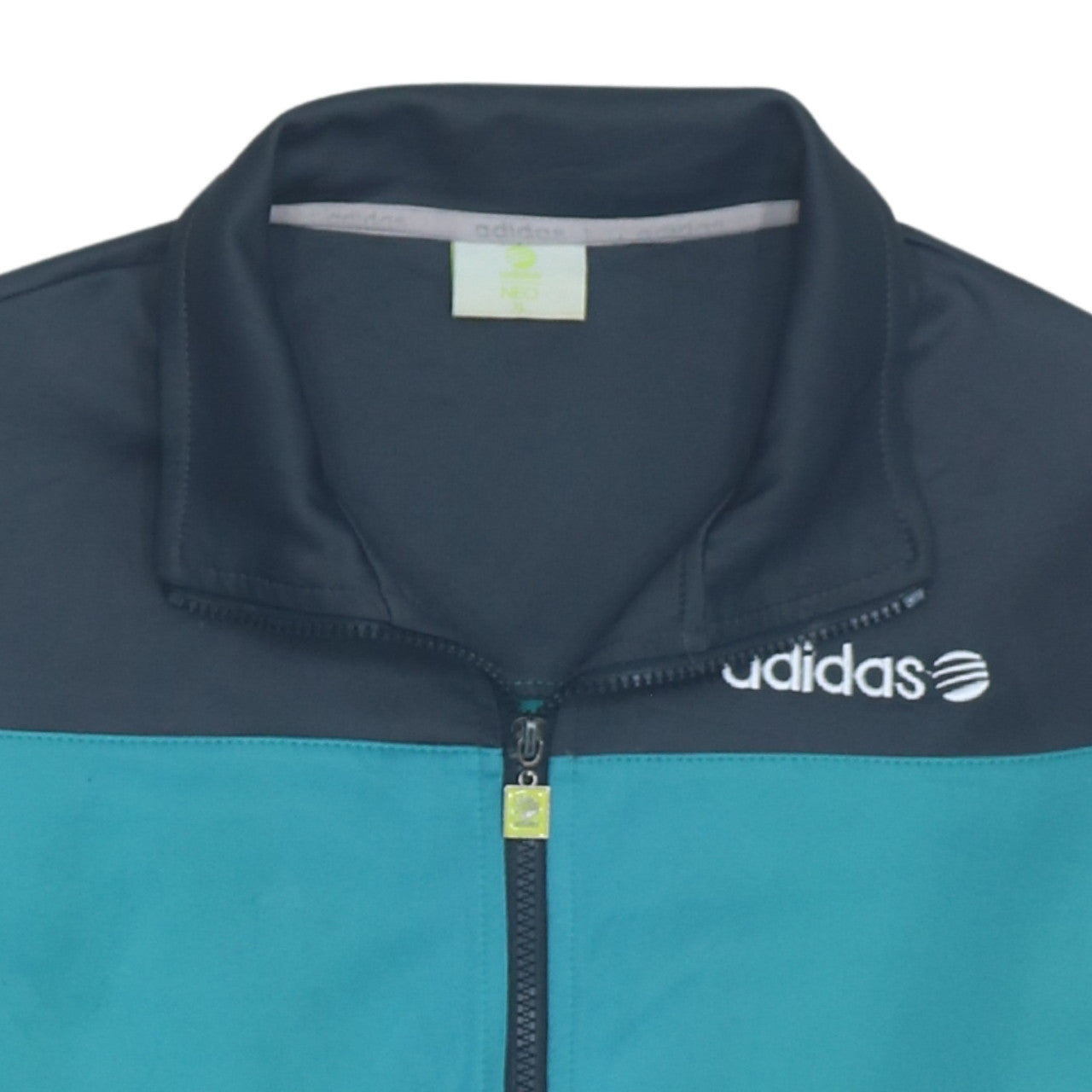 adidas Men Blue XL Track Jacket Full Zip Lightweight Sportswear